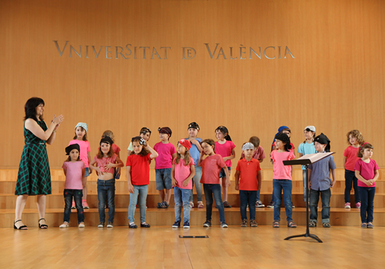 End of course audition. Escola Coral La Nau de la Universitat de València. 08/06/2019. Campus de Burjassot. 12.00h